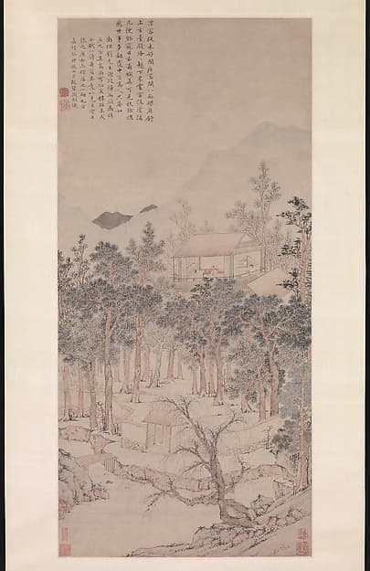 Living Aloft, by Wen Zhengming