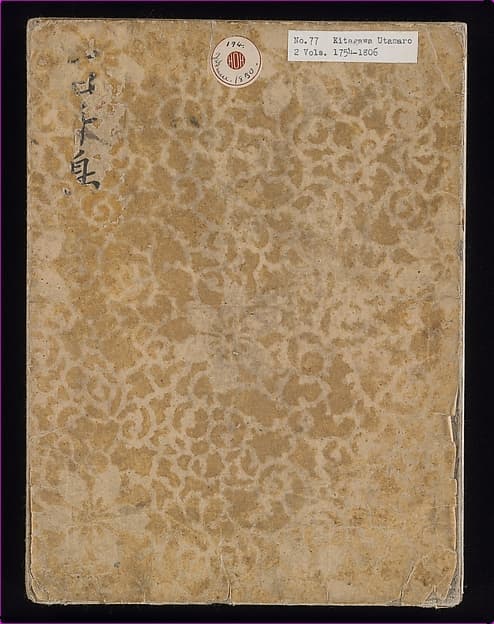 Myriad Birds:A Playful Poetry Contest (Momo chidori kyōka-awase), 2 vols., by Kitagawa Utamaro