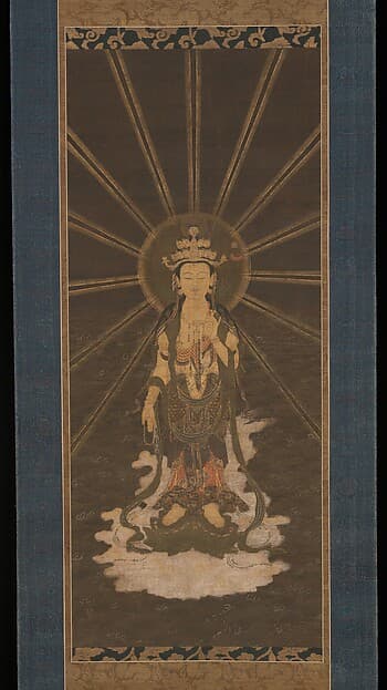 Descent of Eleven-Headed Kannon, by Unidentified artist