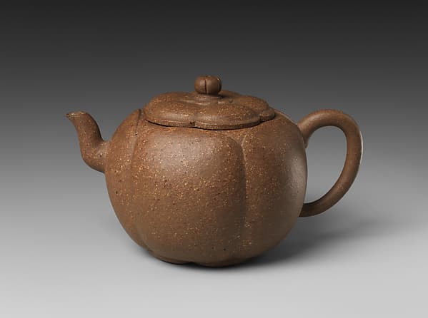 Teapot in the Shape of a Plum Blossom, by Shi Dabin