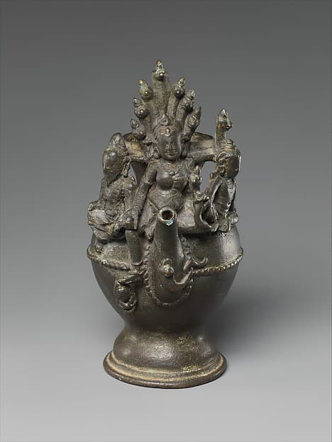 Ritual Ewer with Manasa, the Snake Goddess