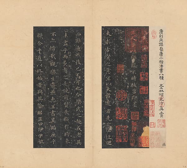 Eight Kinds of Jin and Tang Writings in Small Standard Script, by Various artists
