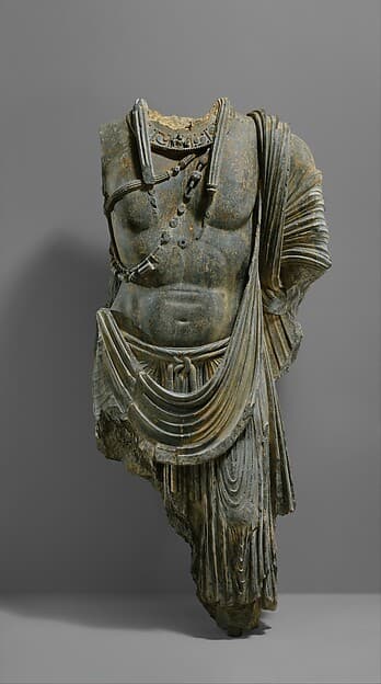 Torso of a Bodhisattva, by Sahri-Bahlol Workshop