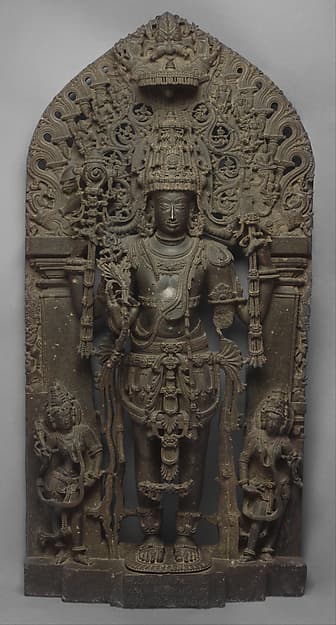 Standing Vishnu as Keshava, by Dasoja of Balligrama