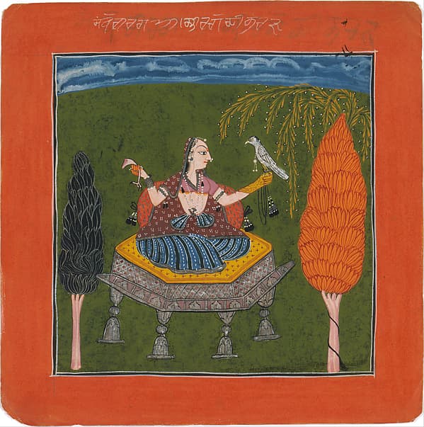 Sanveri Ragini, Page from a Ragamala Series (Garland of Musical Modes)