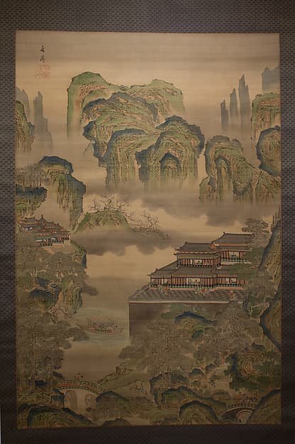Palace Landscape, by Tani Bunchō