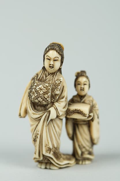 Geisha and Attendant