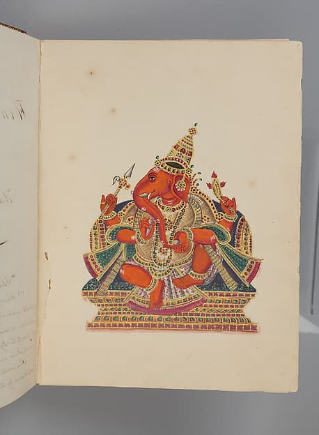Album depicting one hundred Hindu gods, by Unidentified artists