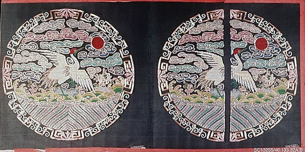 Rank Badge with Crane
