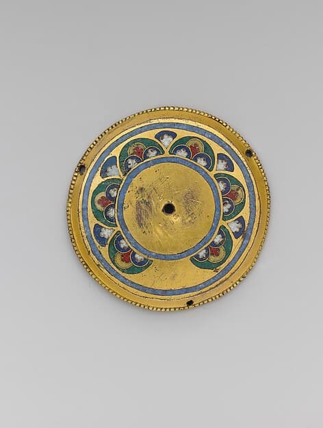 Enamel from a Reliquary, by Master of the Virgin Mary's Reliquary Casket
