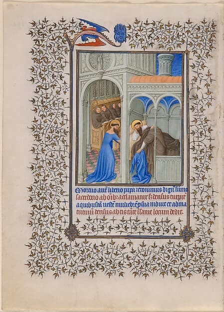 The Belles Heures of Jean de France, duc de Berry, by The Limbourg Brothers