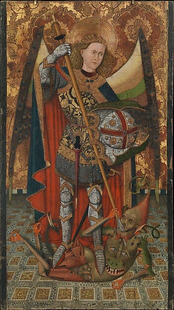 Saint Michael, by Master of Belmonte