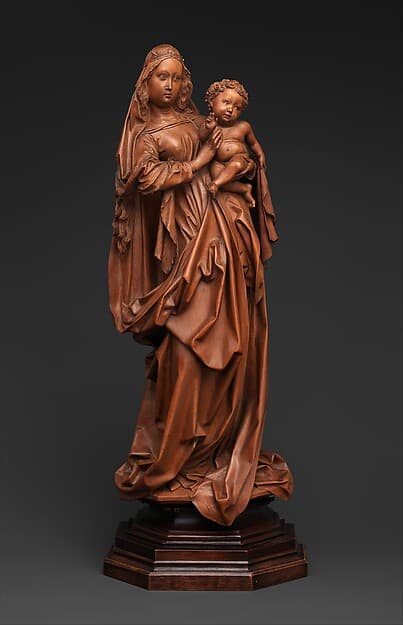 Standing Virgin and Child, by Niclaus Gerhaert von Leyden