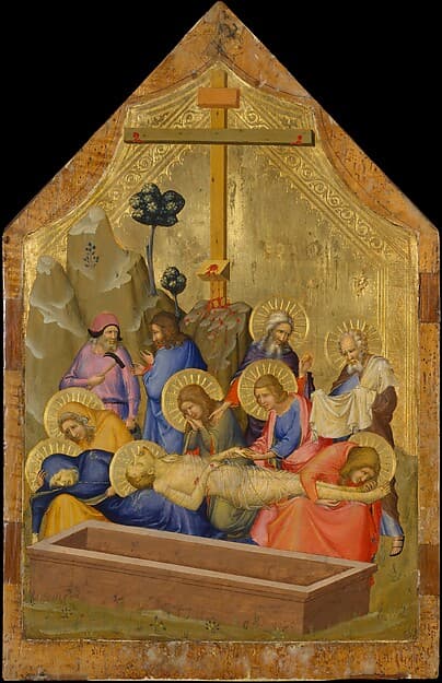 The Lamentation, by Master of the Codex of Saint George