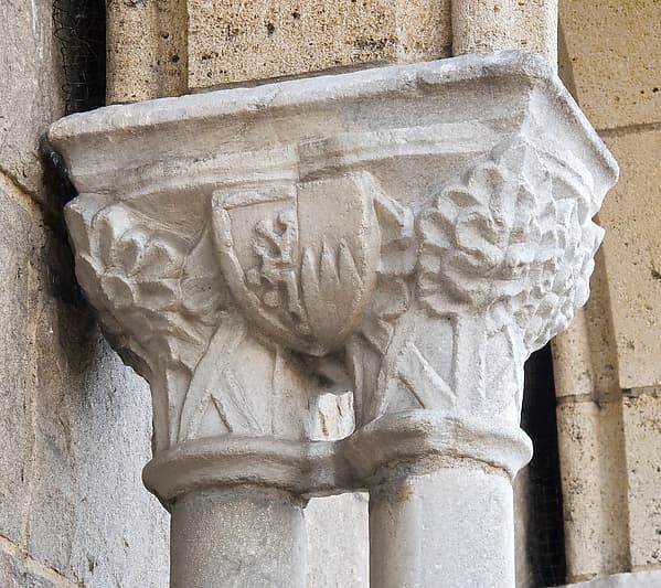 Cloister Arcades with Double Capitals