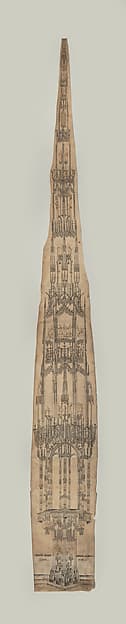Design for a Monumental Sacrament House, by Lorenz Lechler