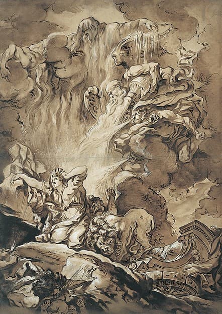 The Deliverance of Cybele, an Allegory of the Seasons, by Gabriel François Doyen