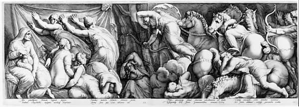The Story of Niobe, by Jan (Pietersz.) Saenredam