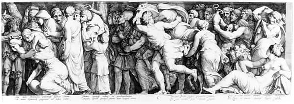 The Story of Niobe, by Jan (Pietersz.) Saenredam