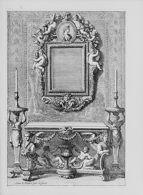 Oeuvres, Vols. I-IV, by Jean Le Pautre