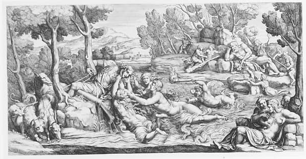 Hylas and the Water Nymphs, by Pietro Santi Bartoli