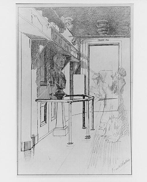 Room "M" in The Metropolitan Museum of Art in 14th Street, by Frank Waller