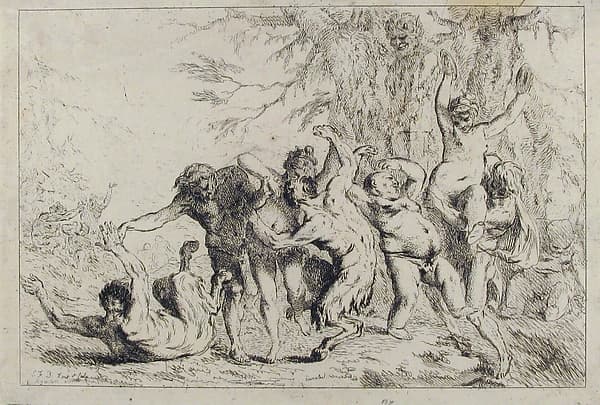 Bacchanal, by Louis Félix de La Rue