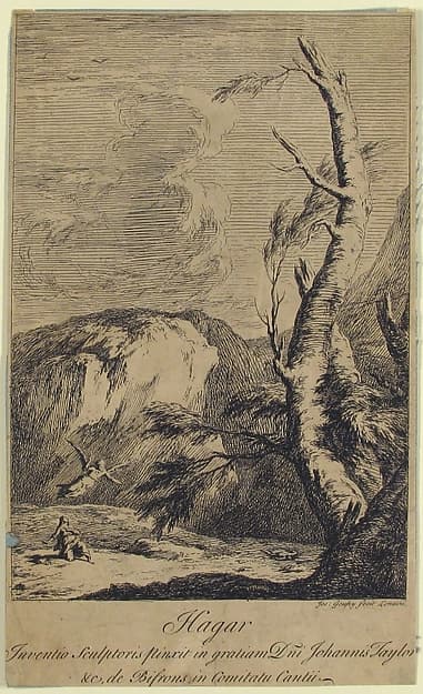 Hagar, by Joseph Goupy