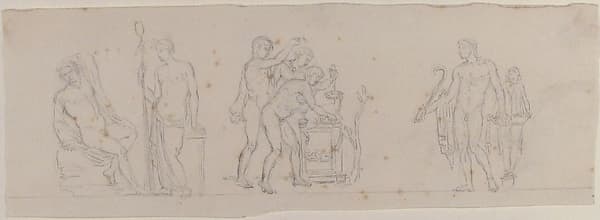 Sacrifice, by Anonymous, French, 18th century