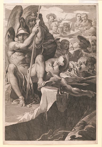 The Angelic Guards, by James Barry