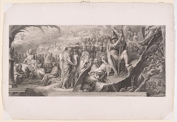 Elysium & Tartarus, or The State of Final Retribution, by James Barry