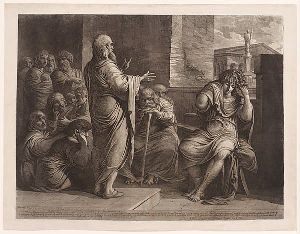 The Conversion of Polemon, by James Barry