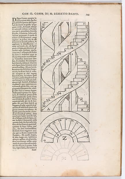 Le due regole della prospettiva pratica di M. Iacomo Barozzi da Vignola, by Jacopo [Giacomo] Barozzi da Vignola