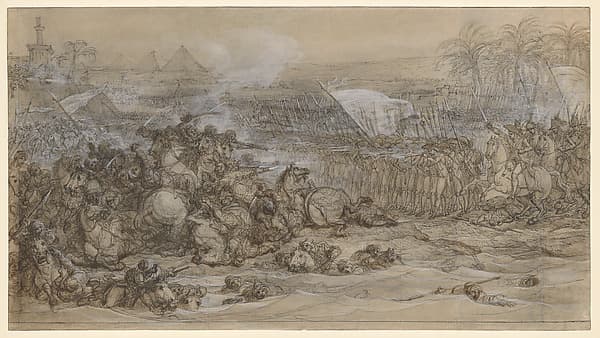 Battle of the Pyramids, July 21, 1798, by François André Vincent
