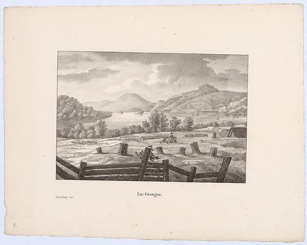 Lac Georges, by Charlotte Bonaparte