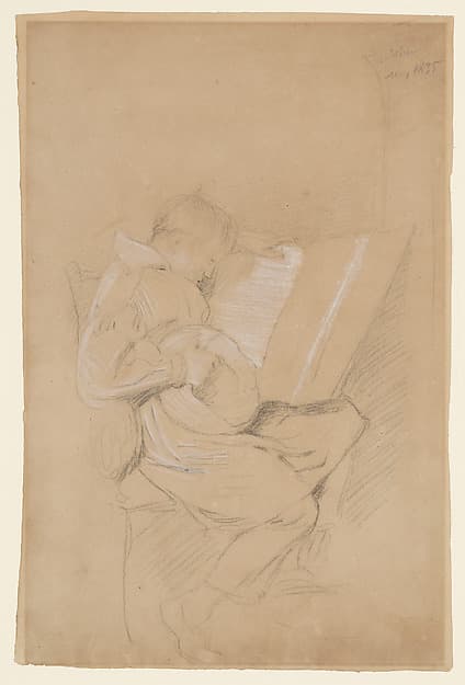 Study of the artist's son, John, by John Linnell