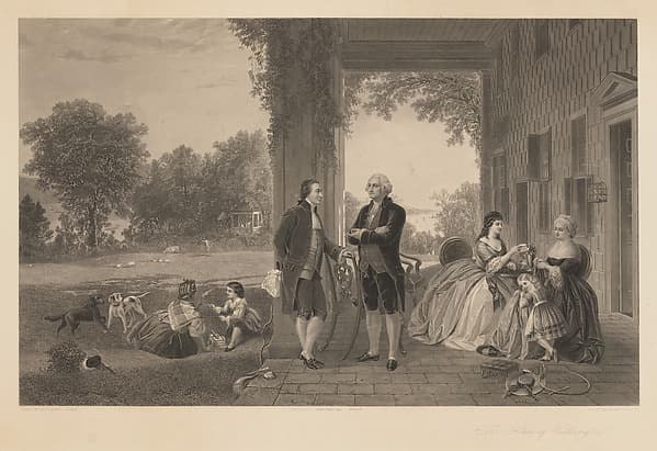 The Home of Washington, by Thomas Oldham Barlow