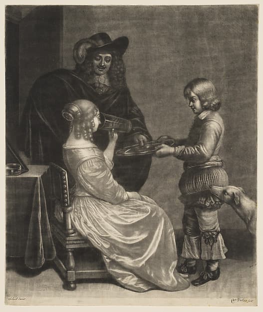 The Drinking Lady, by Wallerant Vaillant