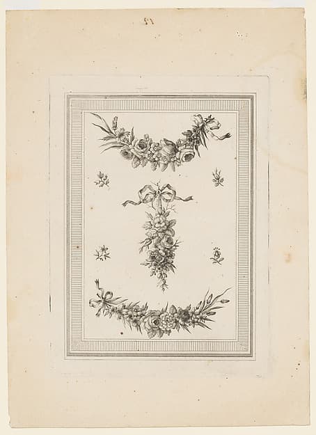 Floral Decoration, by Pierre Ranson