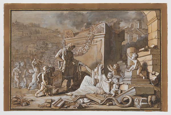 Bonaparte reviving the city of Lyon, by Pierre Henri Revoil