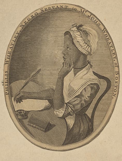 Phillis Wheatley, by Scipio Moorhead