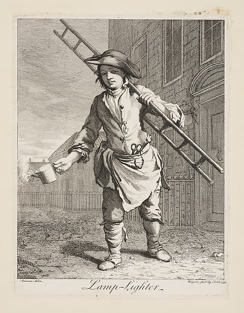 Lamp-Lighter, by Joseph Wagner