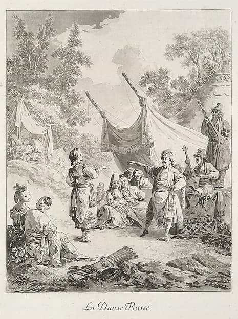 Oeuvres de Jean-Baptiste Le Prince, peintre du Roi, by Jean-Baptiste Le Prince