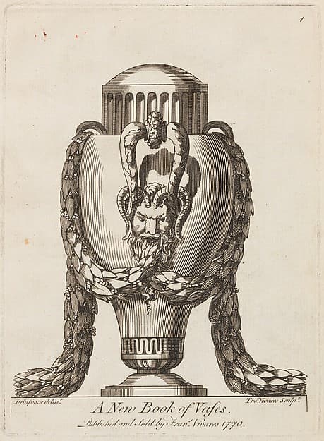 A New Book of Vases, by Jean Charles Delafosse
