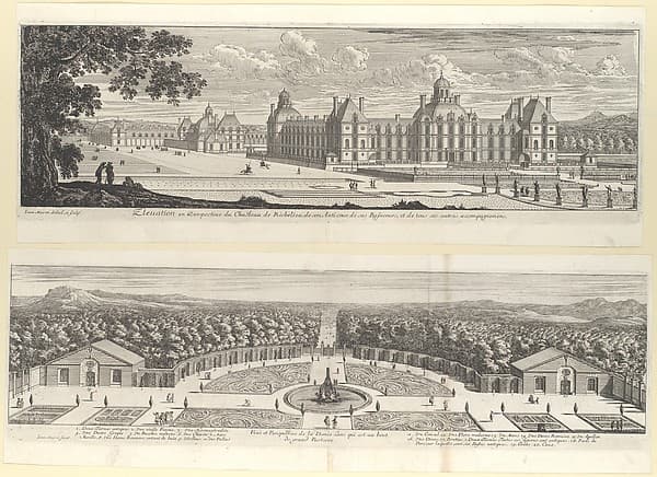 Le Magnifique Chateau de Richelieu, by Jean Marot
