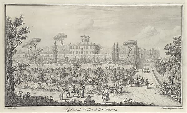 Vedute delle ville, e d'altri luoghi della Toscana, by Giuseppe Zocchi