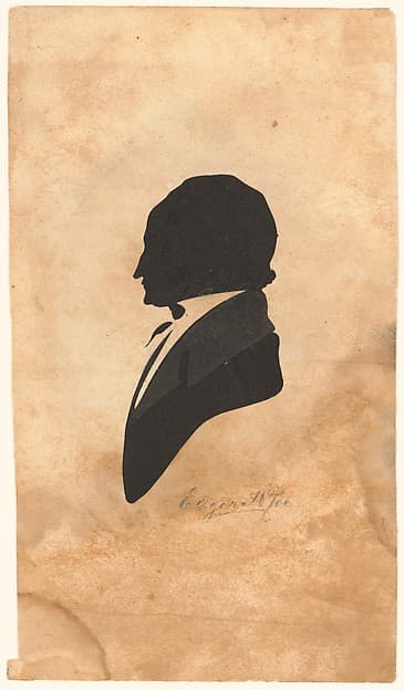 Edgar Allan Poe, by Anonymous, American, 19th century