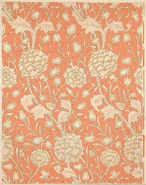 Wild Tulip, by William Morris