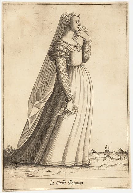 La Citella Romana (Maiden), by Pietro Bertelli