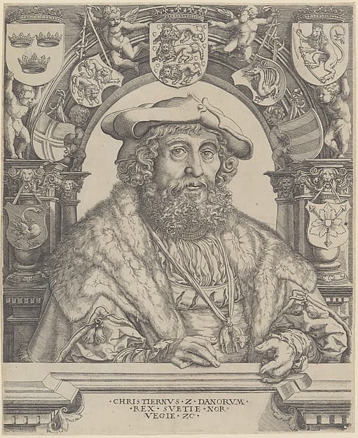 Christian II, King of Denmark, by Jan Gossart (called Mabuse)